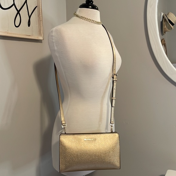 Michael Kors gold Crossbody staffino leather - Picture 12 of 15